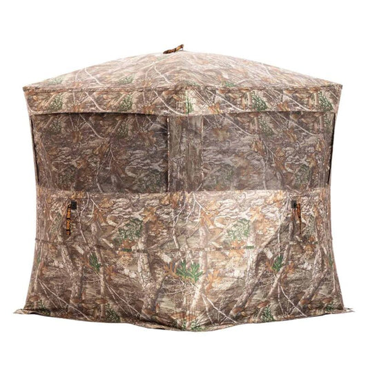 Rhino Blinds RB24 RTE-3 Man 5Hub Realtree Edge