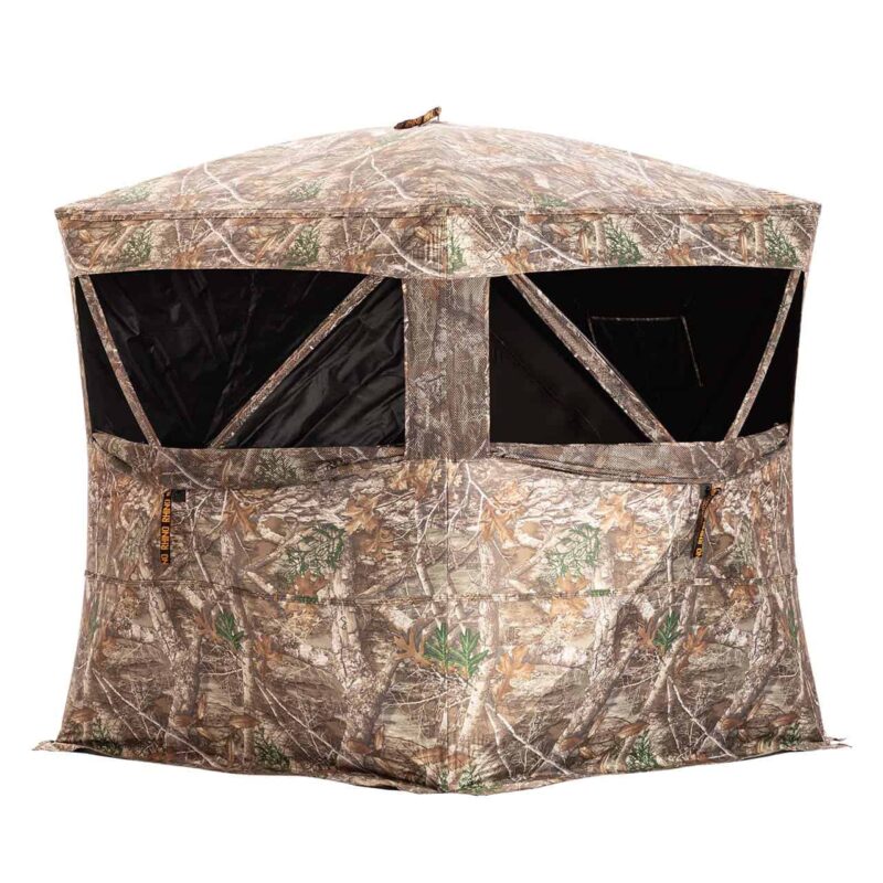 Rhino Blinds RB24 RTE-3 Man 5Hub Realtree Edge
