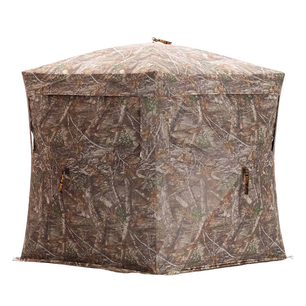 Rhino Blinds R180 RTE See Through Blind W/Double Mesh Realtree Edge 150D