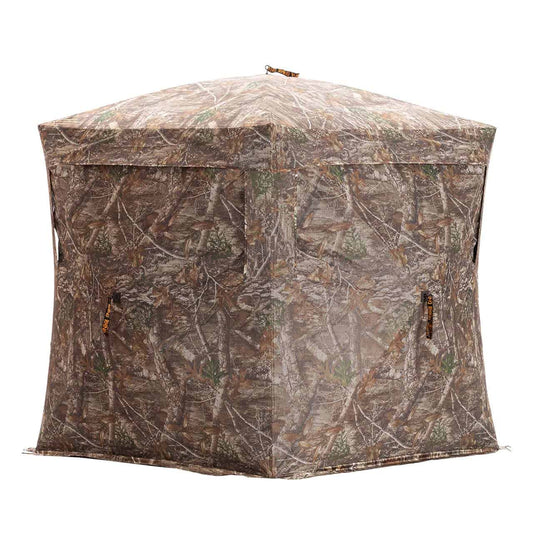 Rhino Blinds R180 RTE See Through Blind W/Double Mesh Realtree Edge 150D