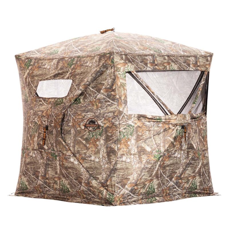 Rhino Blinds R180 RTE See Through Blind W/Double Mesh Realtree Edge 150D