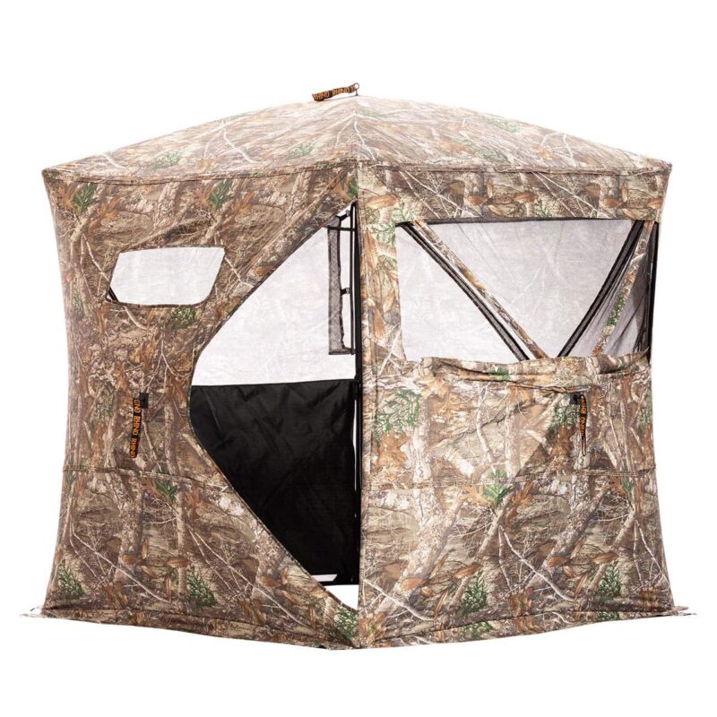 Rhino Blinds R180 RTE See Through Blind W/Double Mesh Realtree Edge 150D