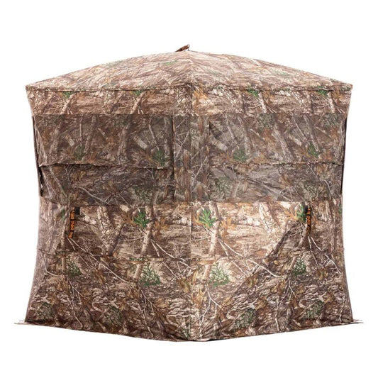 Rhino Blinds RB24 Pro Rte-3 Man 5 Hub Design, Realtree Edge