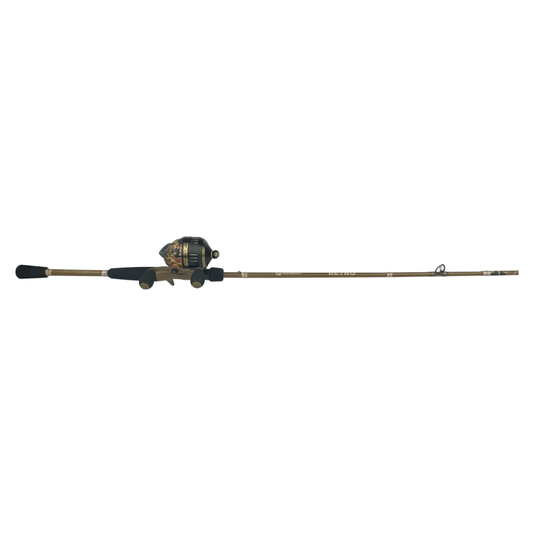 PROFISHIENCY RETRO CAMO 6' SPINCAST COMBO 2PC