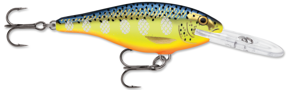 Rapala Shad Rap Deep Runner Crank Bait Sizes 4,5