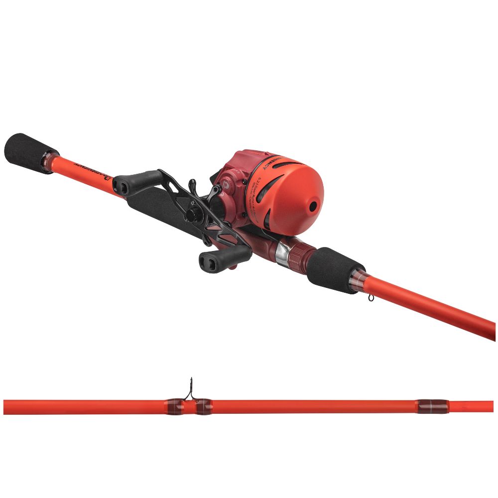 PROFISHIENCY 6’3″ Economy Sniper Red SPINCAST COMBO