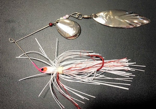 Leena Lures 1/2 oz. - Pro Series Nickel Spinner Baits