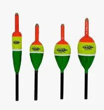 TAILFIN SLIP FLOAT STANDARD OVAL ORANGE yellow green