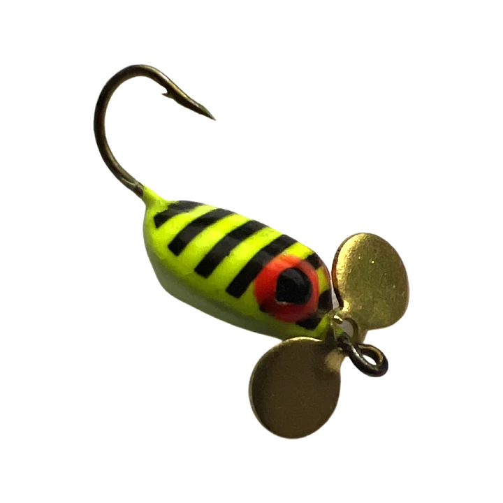 JB LURES SPINDROP TUNGSTEN JIG 1 PER CARD