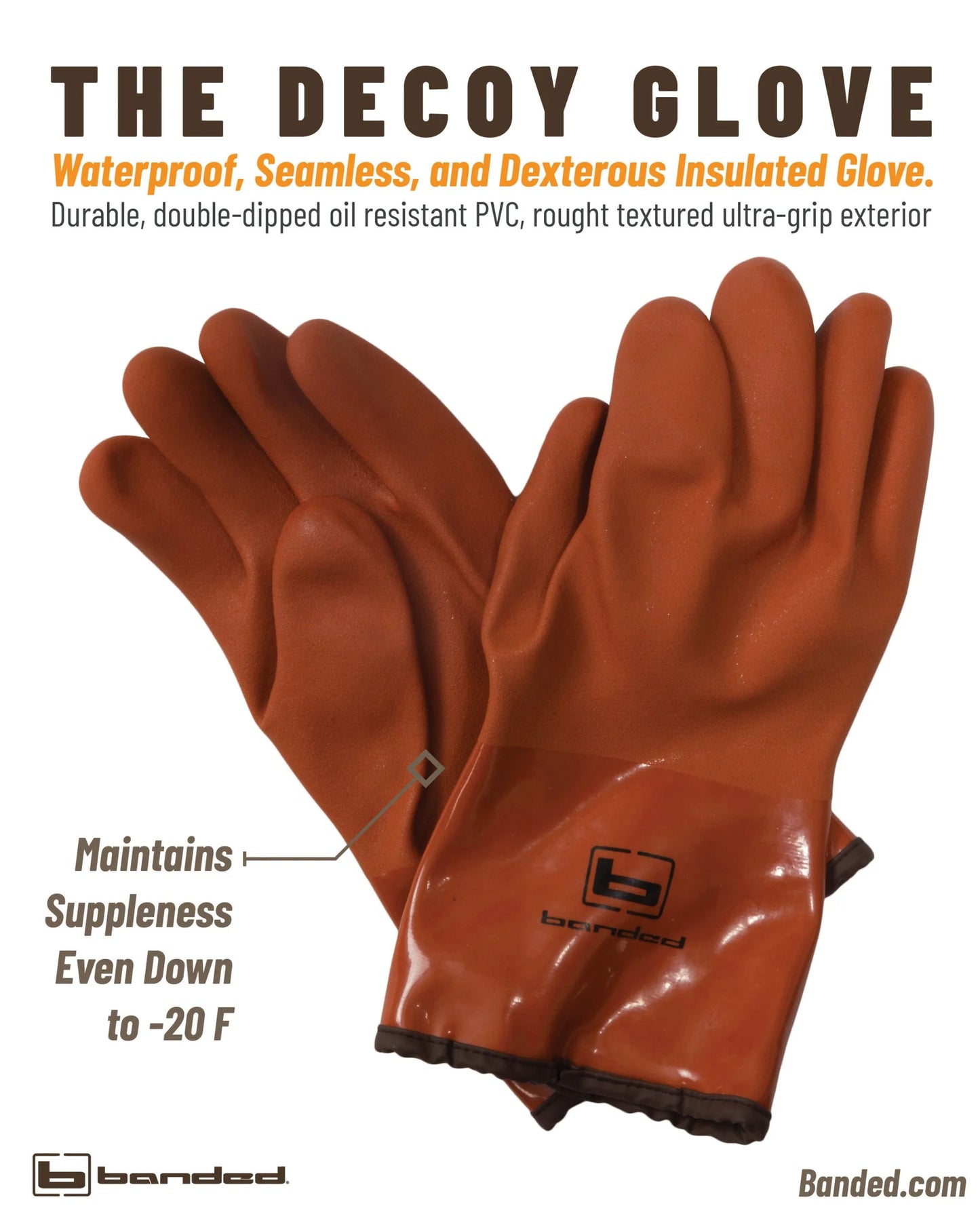 Banded Watertight Dexterity - THE DECOY GLOVE