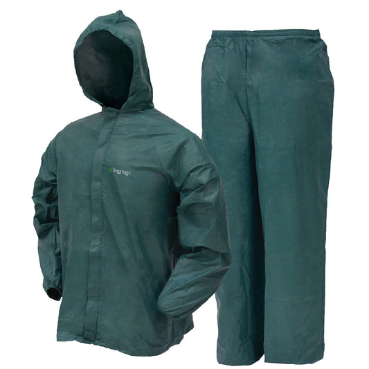Frogg Toggs  Men's Ultra-Lite II Rain Suit, Green