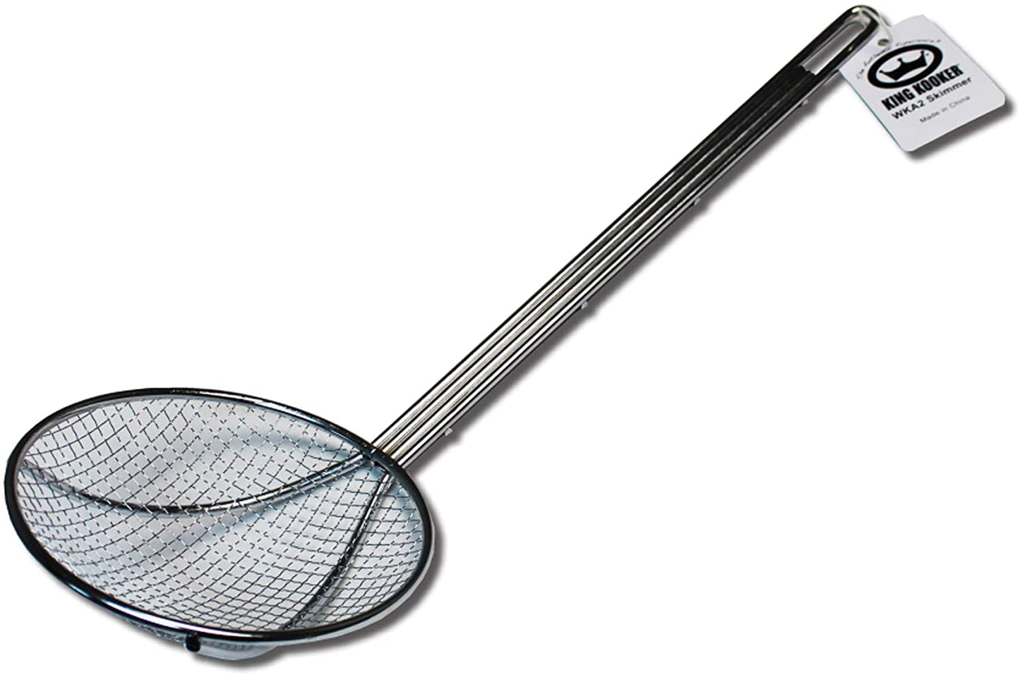 King Kooker 20″ Chrome-plated Skimmer with 6″ bowl