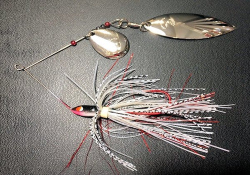 Leena Lures 1/2 oz. - Pro Series Nickel Spinner Baits