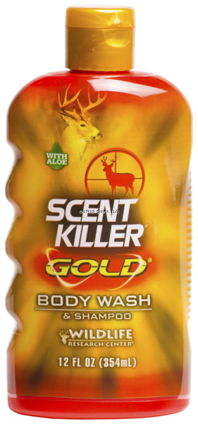Wildlife Research 1240 Scent Killer Gold Body Wash & Shampoo, 12 FL OZ (075479)