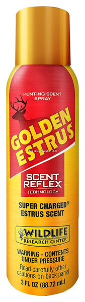 Wildlife Research Golden Estrus Aersol Spray (with Scent Reflex Technology) 3 FL OZ