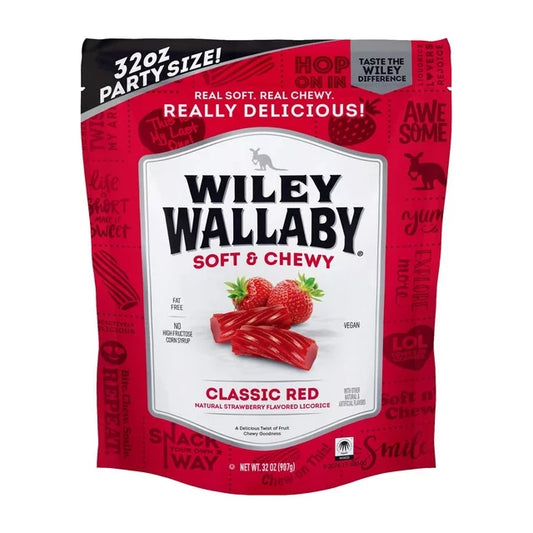 wiley wallaby soft and chewy classic red