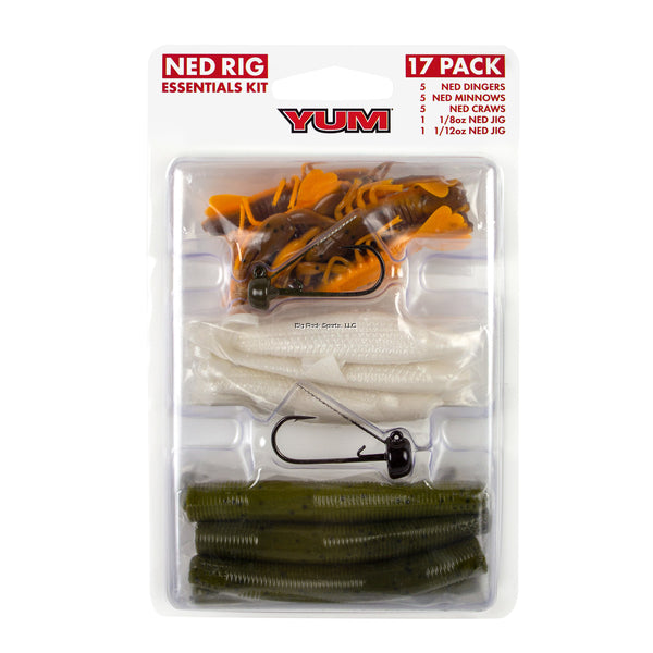 Yum YNEDKT3 Ned Rig Kit 3 Soft Plastic