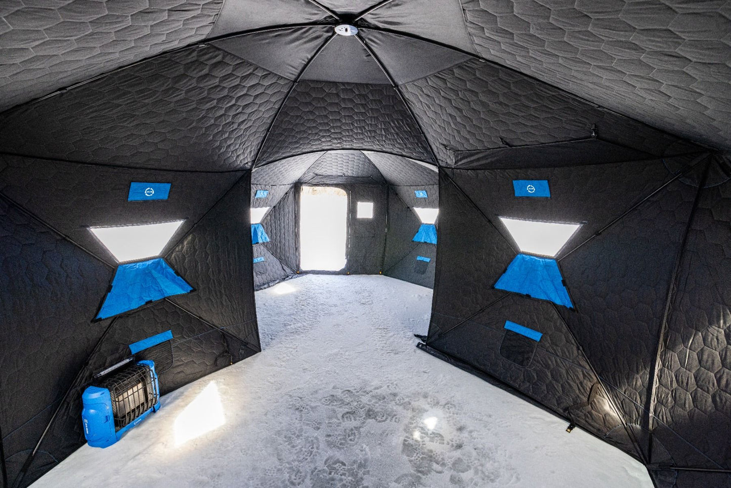 Clam X1200 Thermal Double Hub Ice Shelter