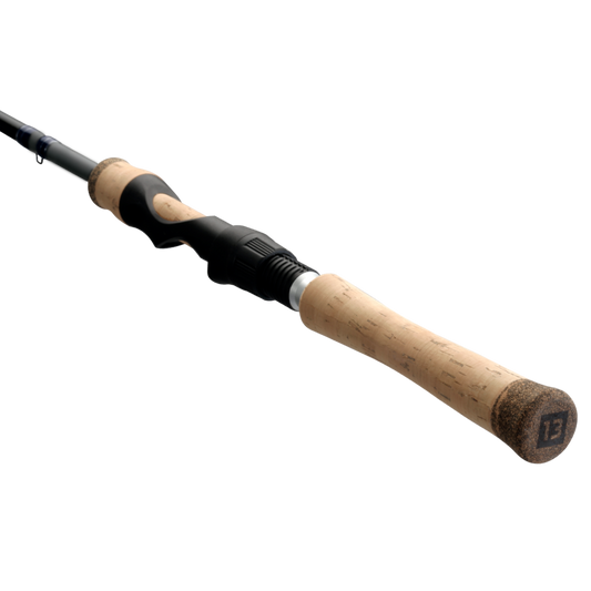 13 FISHING DEFY SILVER SPINNING ROD