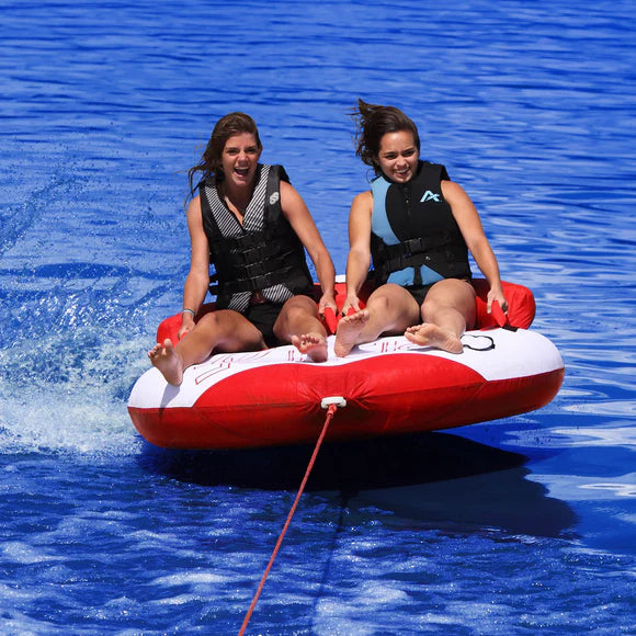 AIRHEAD Riptide 2 | 1-2 Rider Towable Tube for Boating