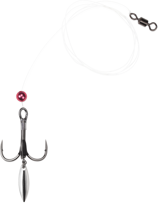 VMC Bladed Predator Rig "Single Fluorocarbon Harness"