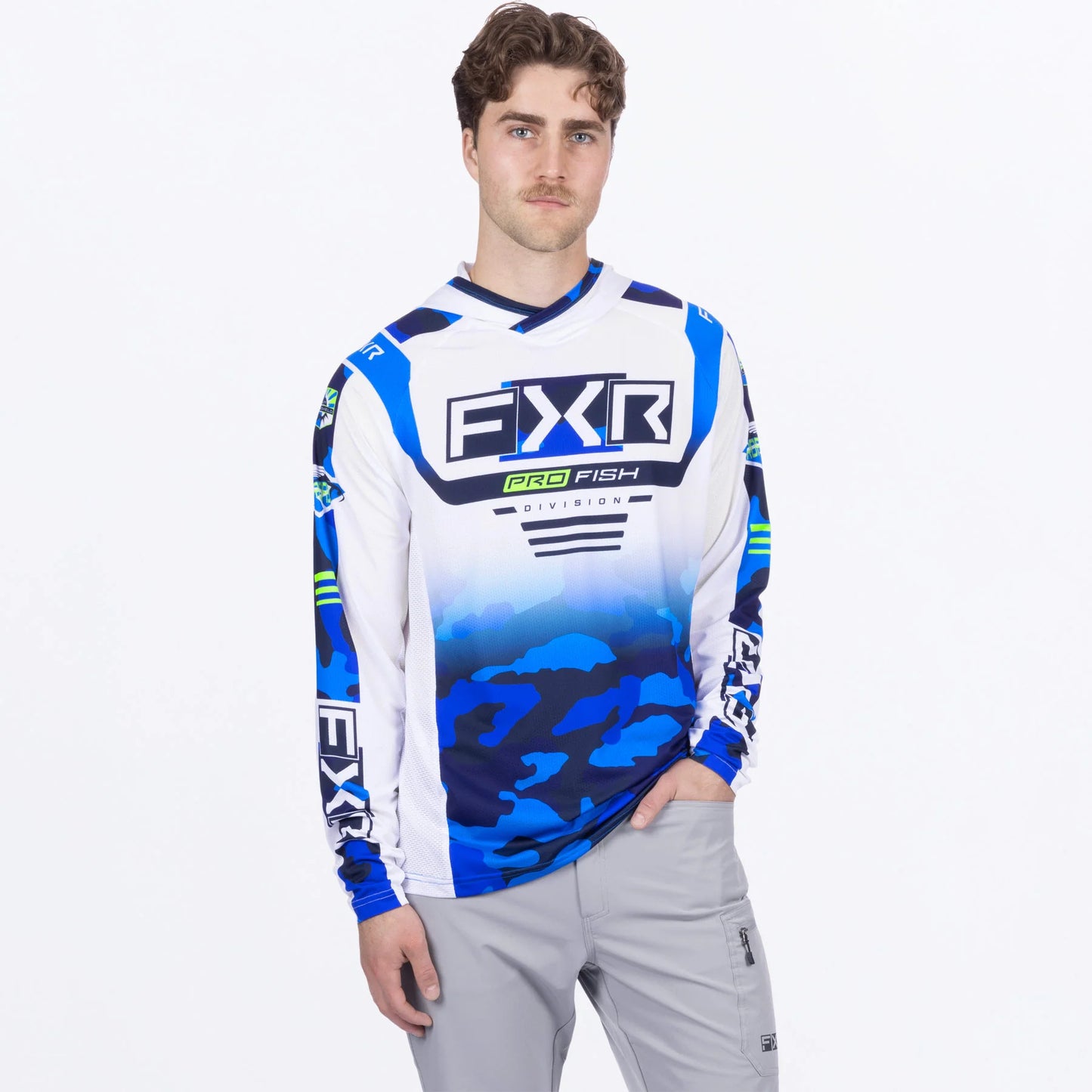 FXR Men's Tournament Air UPF Pullover Hoodie