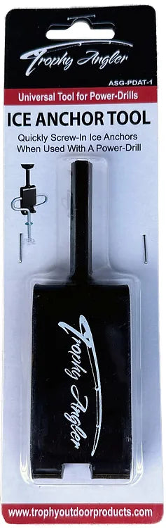 TROPHY ANGLER ICE ANCHOR POWER-DRILL TOOL