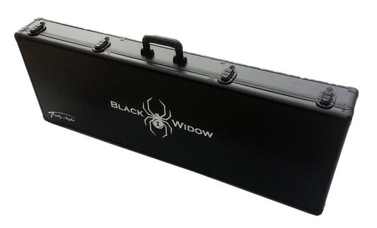 Trophy Angler Black Widow Hard-Sides Ice Rod Case