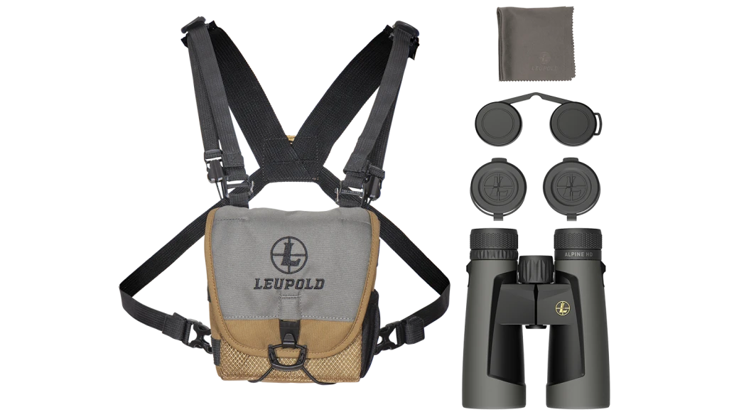 Leupold BX-2 Alpine HD Binoculars 12x52mm Roof Shadow Gray