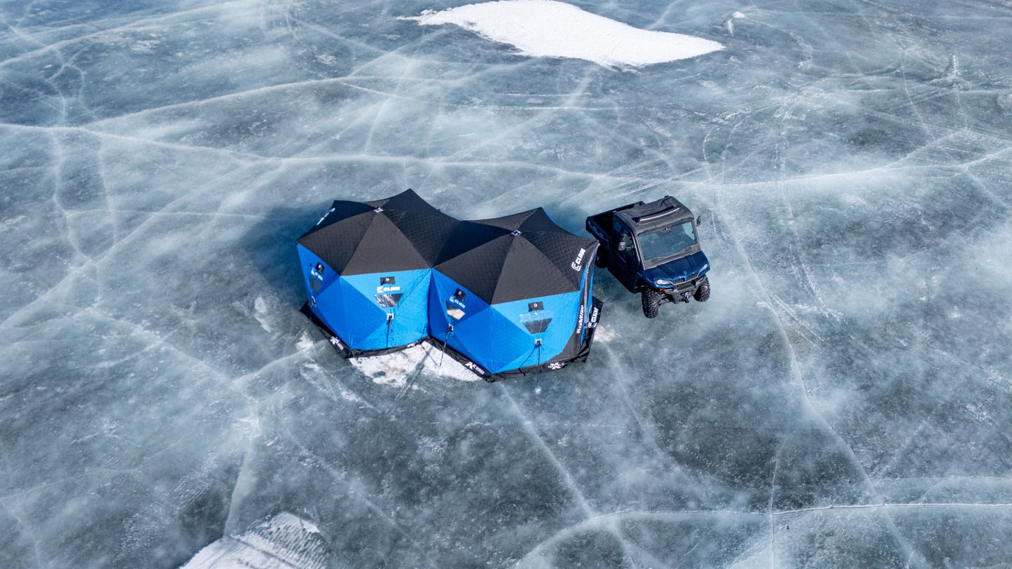 Clam X1200 Thermal Double Hub Ice Shelter