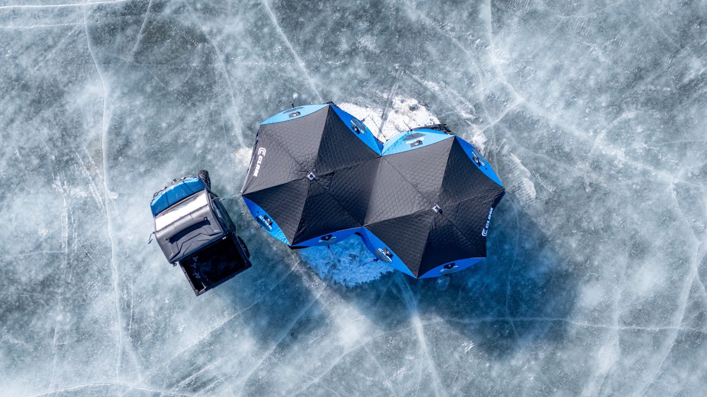 Clam X1200 Thermal Double Hub Ice Shelter