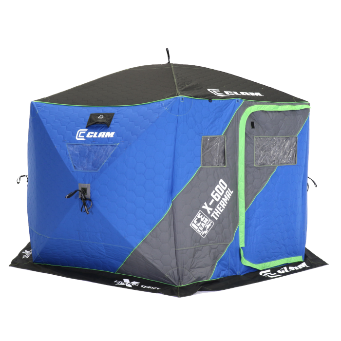 Clam X-600 Thermal Ice Team Edition - 6 Side Hub Shelter
