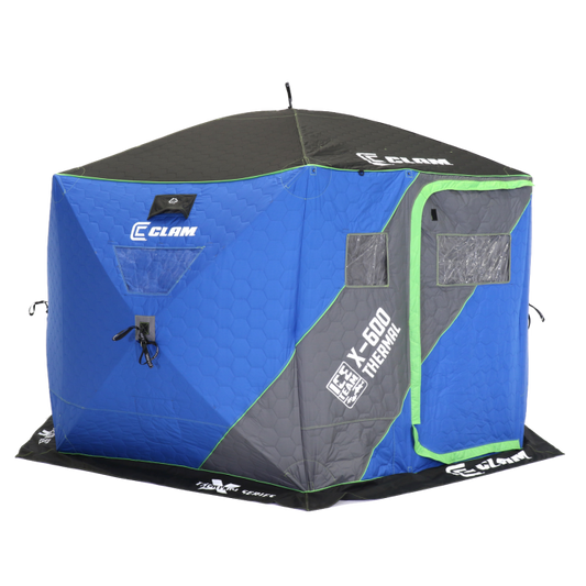 Clam X-600 Thermal Ice Team Edition - 6 Side Hub Shelter