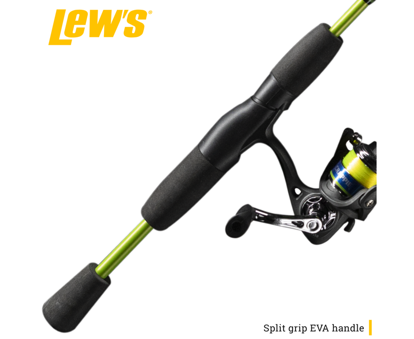 Mr. Crappie Crappie Thunder 2pc Rod/75 Size Spinning Combo