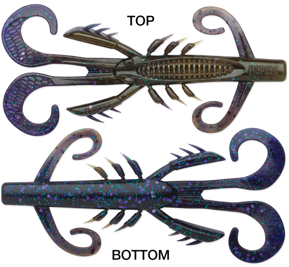 Rapala Crush City Customs HEDGEHOG Soft Plastic Creature Bait