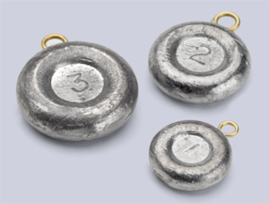 Bullet Weights Disc Lead Sinker