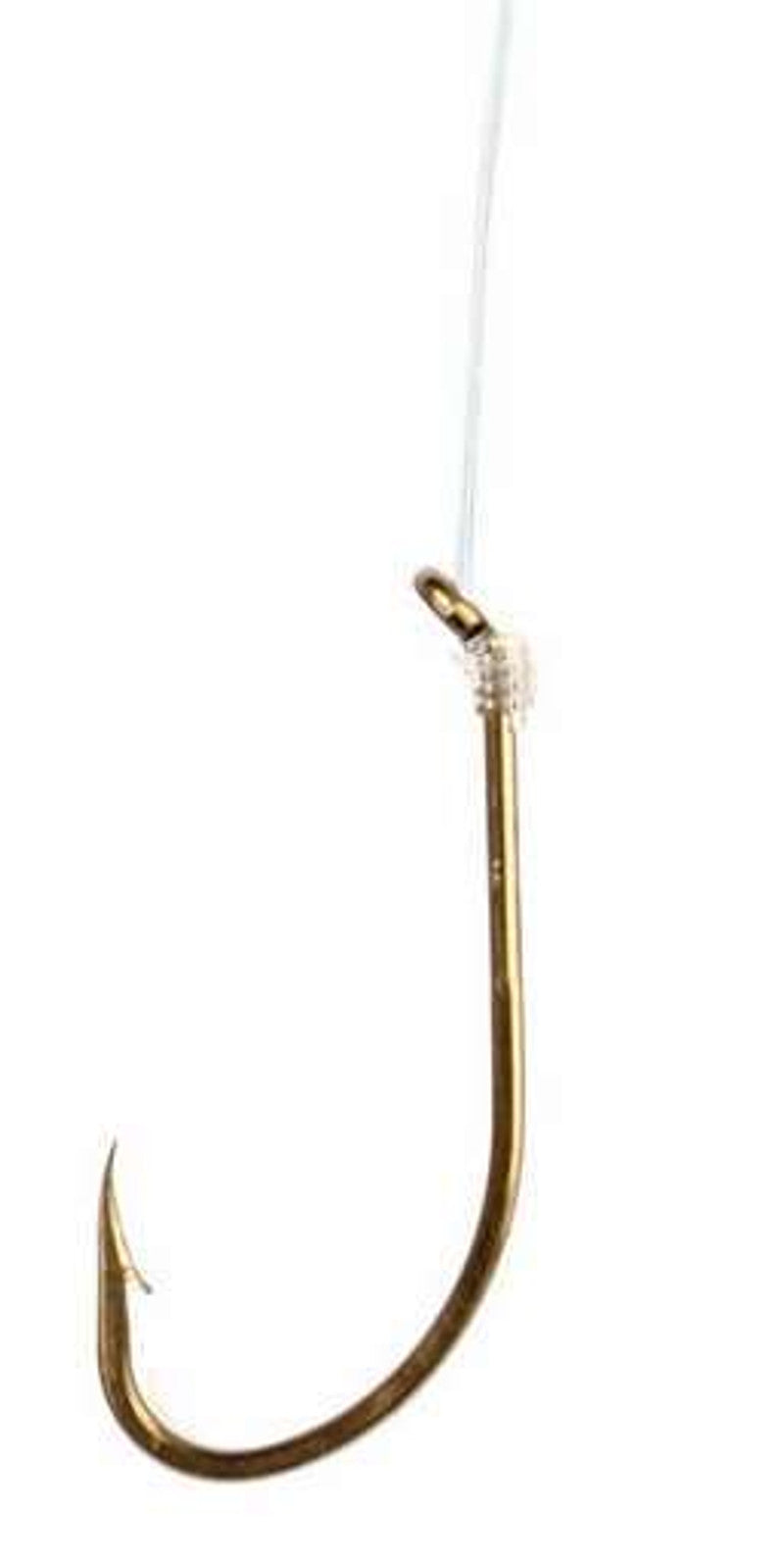 Eagle Claw 032 Plain Shank Snelled Hooks