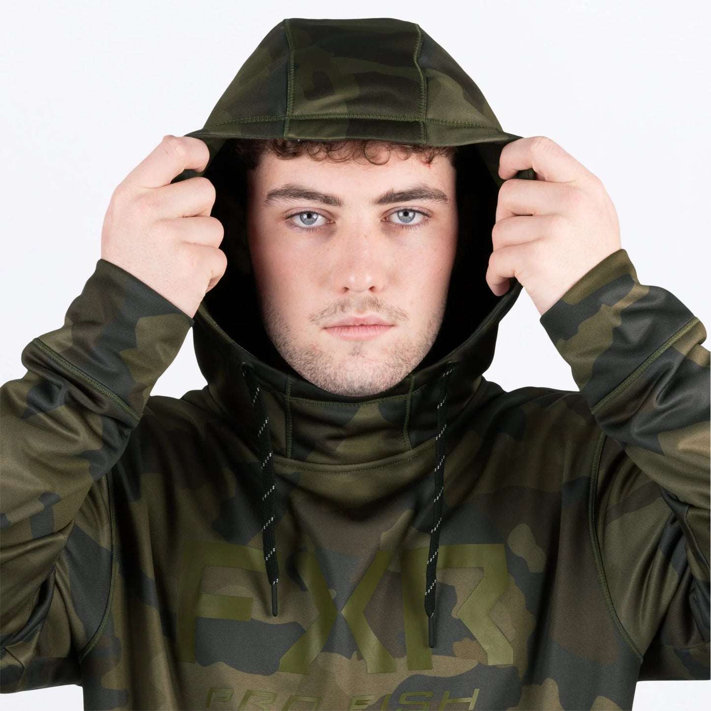 FXR Men's Pro Fish Tech Pullover Hoodie