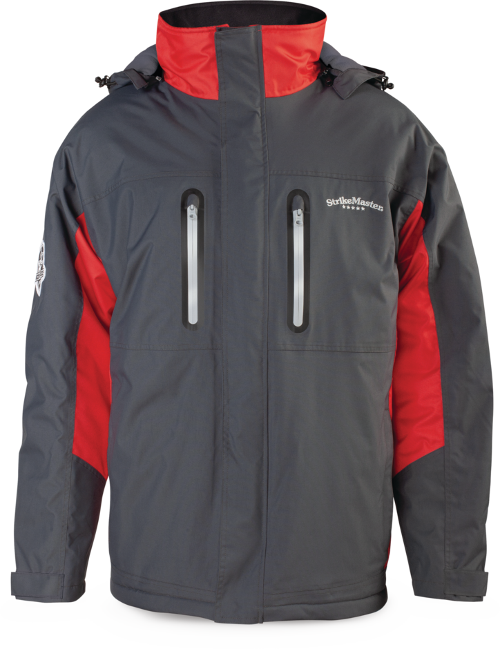 STRIKEMASTER SURFACE JACKET - CHARCOAL RED