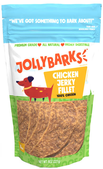 JOLLYBARKS CHICKEN JERKEY FILLET