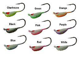 Maynards Tungsten Banana Grub Jigs