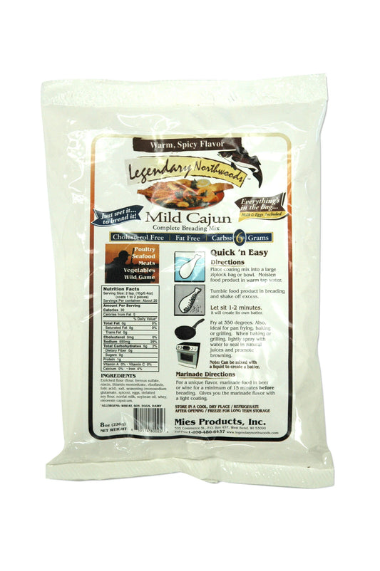Legendary Northwoods, Mild Cajun 8oz.