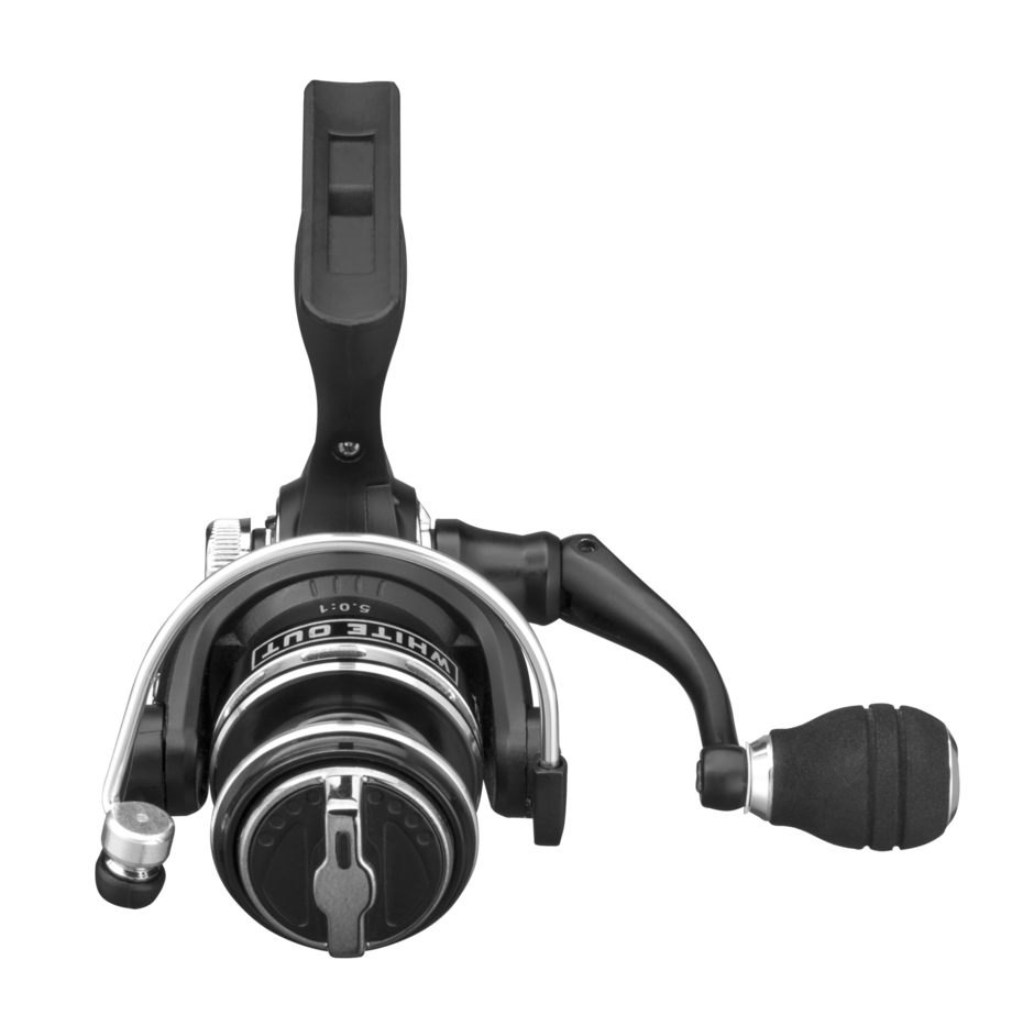 13 Fishing WO-CP Whiteout Ice Reel UL Front Drag, 6+1BB, 4.8:1, 120yd/6#, Instant Anti-Reverse, Clampk