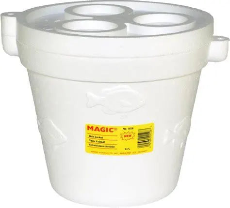 MAGIC BAIT BUCKET  6.7 LITER FOAM BUCKET