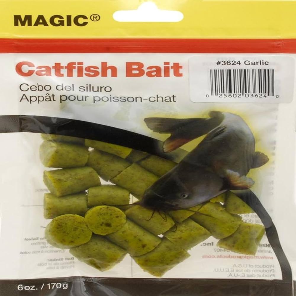 Magic 3620 Catfish Bait 6oz Bag garlic 3624