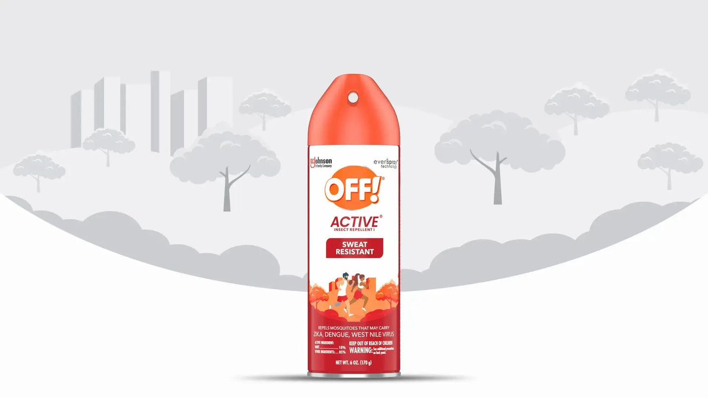 OFF Active Insect Repellent Aerosol 4.6