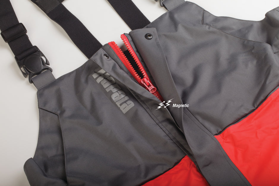 RAPALA RAIN BIBS GREY RED