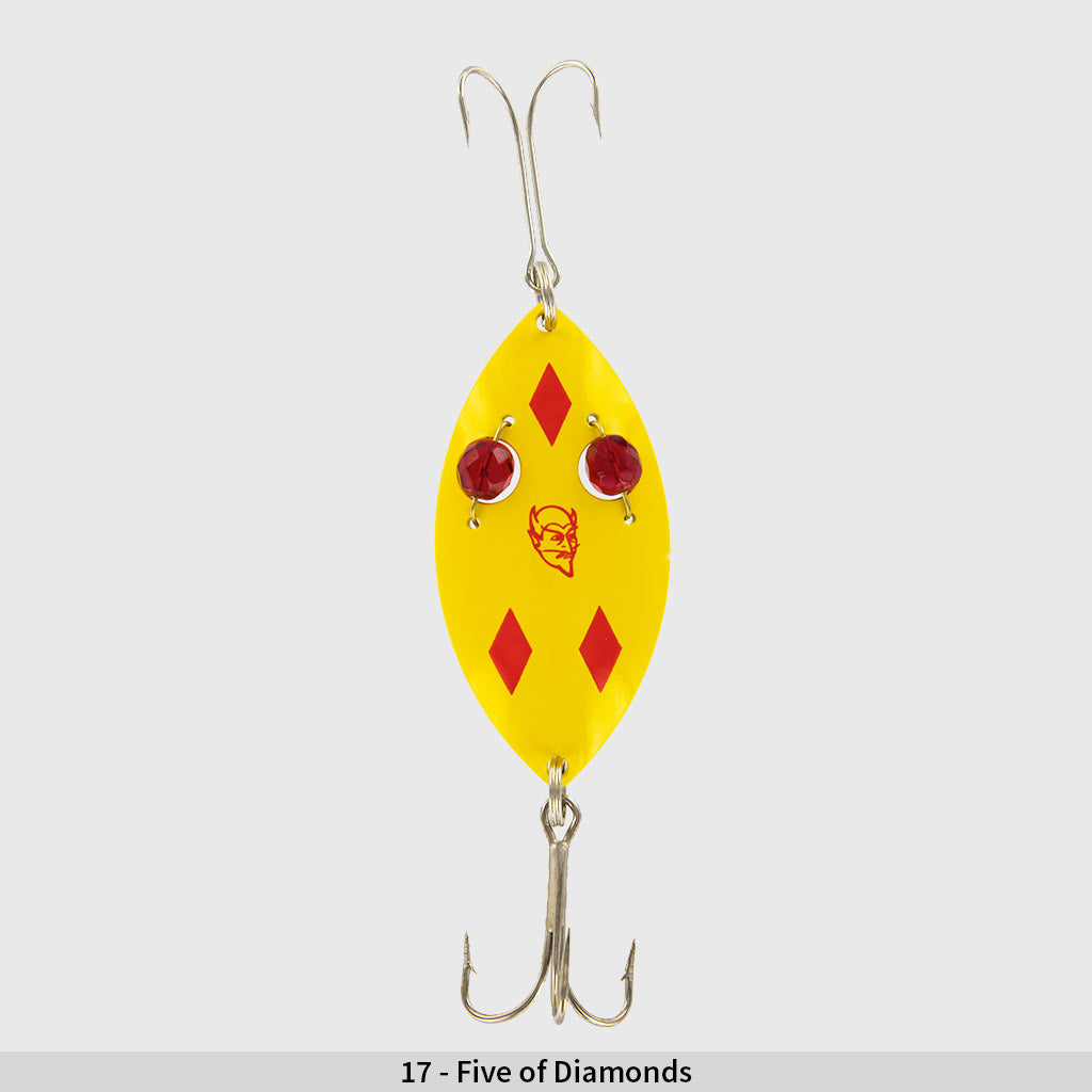 Dardevle Red Eye Wiggler SPOON  1 OZ