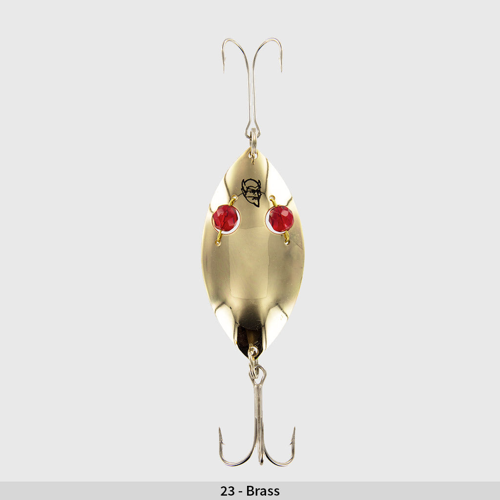 Dardevle Red Eye Wiggler SPOON  1 OZ