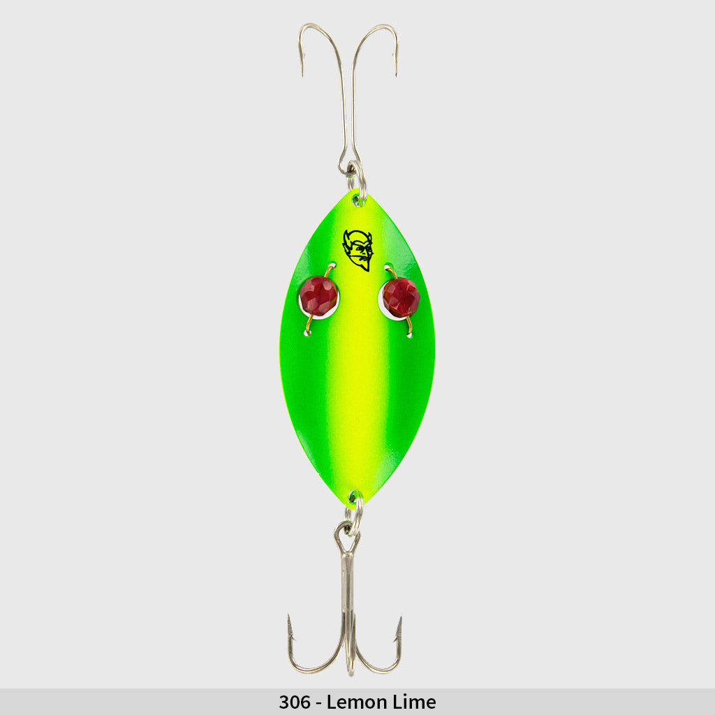 Dardevle Red Eye Wiggler SPOON  1 OZ